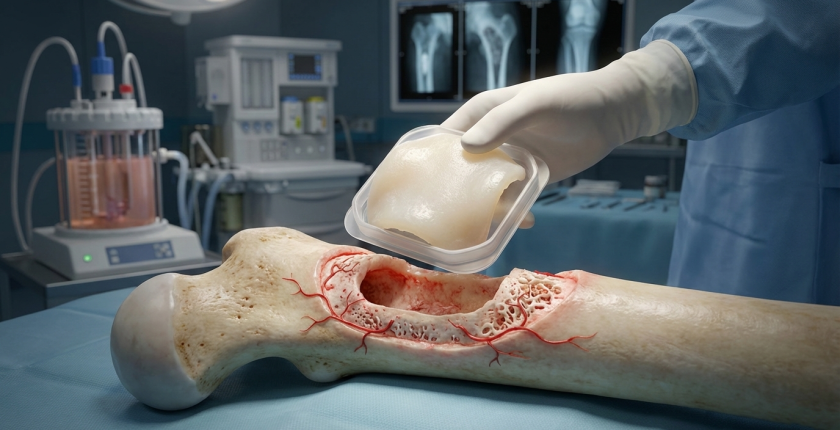 kemik onarımında devrim: hazır kıkırdak grefti