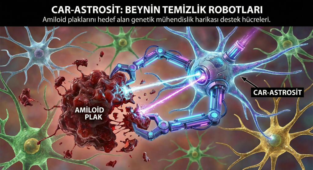 Genetik Mühendislik Harikası CAR Astrositler
