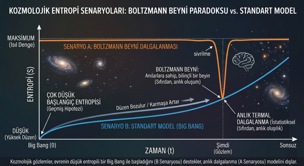 Wolpert ve ekibinin 'Büyük Tuzak' olarak adlandırdığı, fizik yasaları ve anılar arasındaki mantıksal döngü