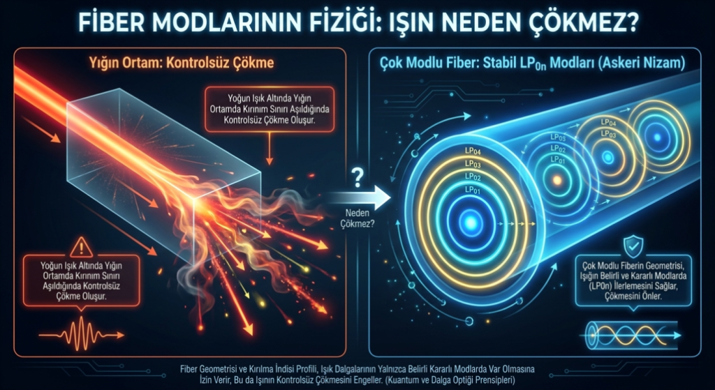 Fiber Modlarının Askeri Nizamı ve Kontrolsüz Çökmeye Karşı Kararlı Yapı