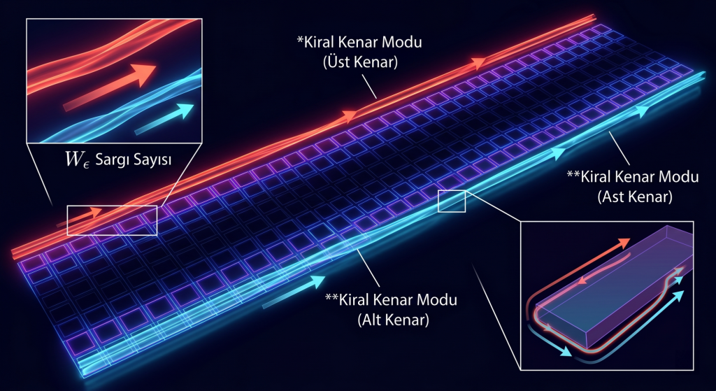 Kiral Kenar Modları ve Topolojik Korunma Mekanizması